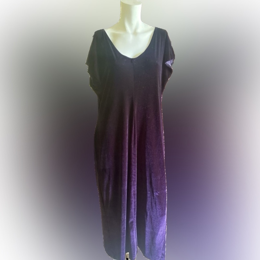 Purple maxi dress gothic, JohnPaulRichard L to XL
